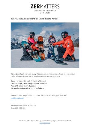 Flyer Snowboard März 2025-2026